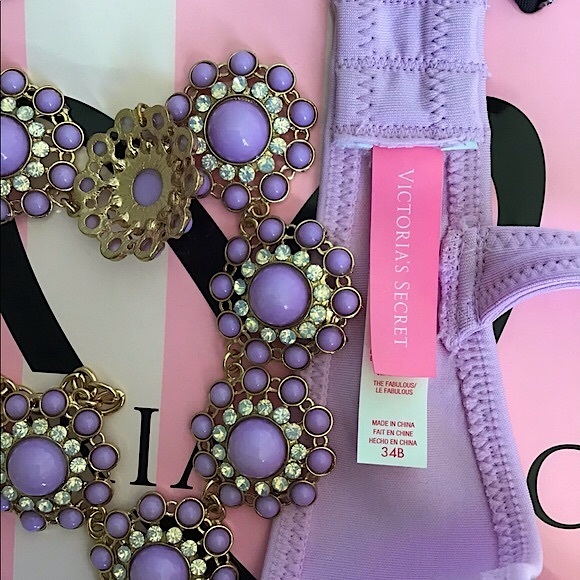 Victoria’s Secret Sport Fabulous Colorblock Bikini Top Size 34B - Picture 6 of 6